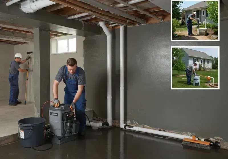 Basement Waterproofing and Flood Prevention process in Sugar Creek, MO